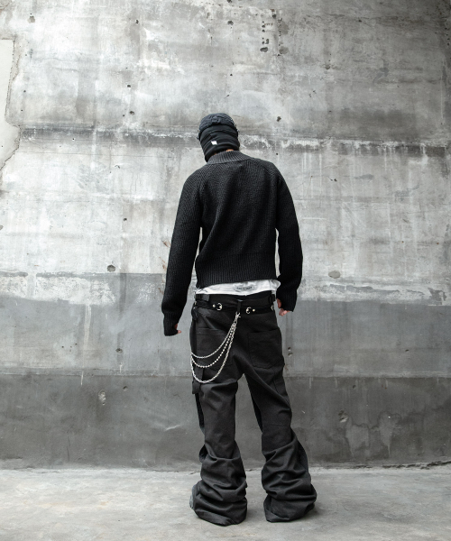 ROARINGRAD(ロアリングラド)の「ダブルニーカーペンターフレアパンツブラック(その他パンツ・メンズ・その他・LARGE/MEDIUM/SMALL)」の5枚目の写真
