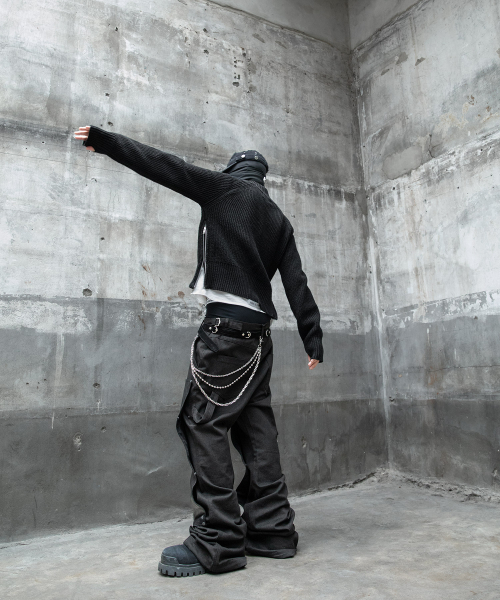 ROARINGRAD(ロアリングラド)の「ダブルニーカーペンターフレアパンツブラック(その他パンツ・メンズ・その他・LARGE/MEDIUM/SMALL)」の8枚目の写真