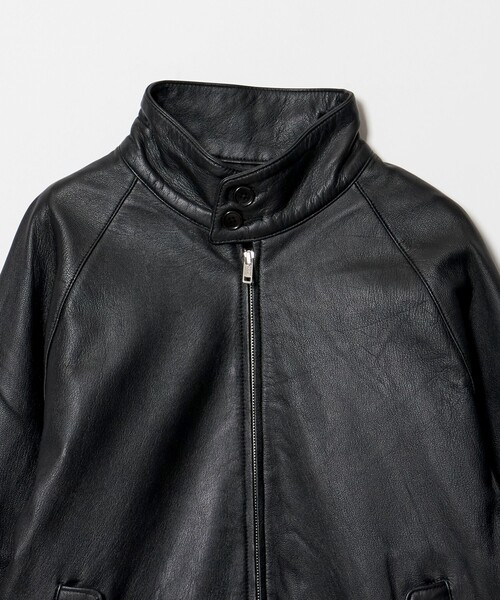 California General Store(California General Store)の「<CGS.>レザー ハリントン ジャケット(その他アウター・メンズ・ブラック・L/S/M)」の8枚目の写真