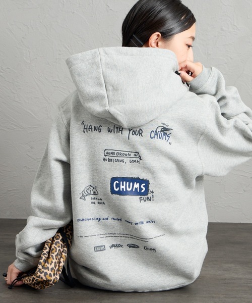 CHUMS IS FUN 套頭連帽上衣