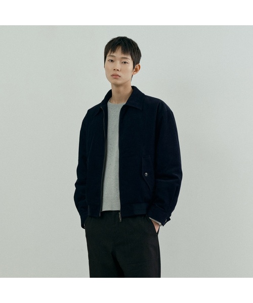 MINDBRIDGE（マインドブリッジ）の「[COUTURE] コーデュロイブルゾン M1JP7171（ブルゾン・メンズ・ブラウン/ネイビー・100/105/110/95）」の2枚目の写真