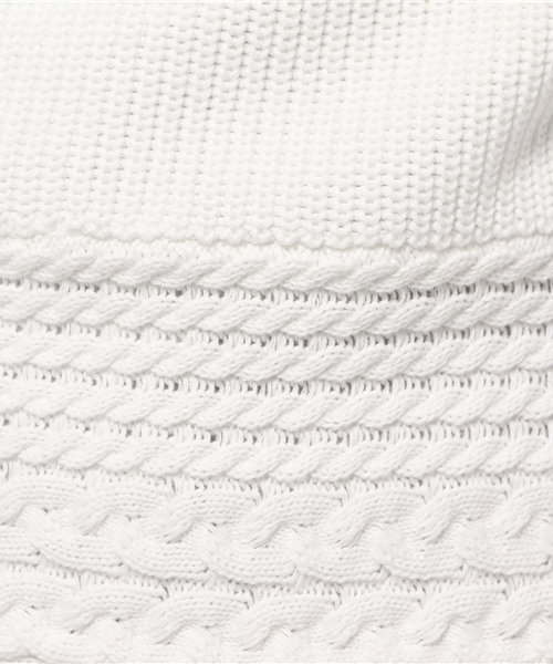 ikka（イッカ）の「6Gフリンジベスト               （ベスト・レディース・オリーブ/オフホワイト・FREE）」の3枚目の写真