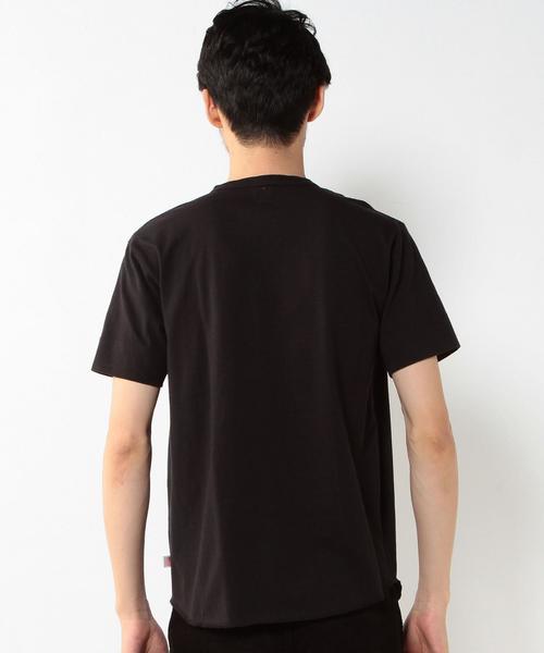 coen(コーエン)の「【C.MC】USAコットンヘンリーネックポケットTシャツ(Tシャツ/カットソー・メンズ・ブラック/ネイビー/ホワイト/オリーブ・X-LARGE/MEDIUM/LARGE/SMALL)」の22枚目の写真