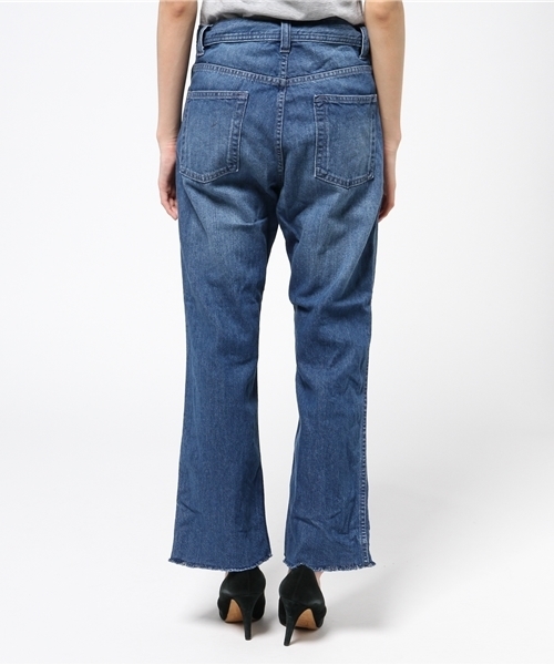 URBAN RESEARCH（アーバンリサーチ）の「UR コーンデニムパンツ（デニムパンツ・レディース・ブルー系その他/ライトインディゴブルー・36/38）」の6枚目の写真