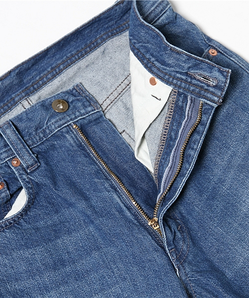 URBAN RESEARCH（アーバンリサーチ）の「UR コーンデニムパンツ（デニムパンツ・レディース・ブルー系その他/ライトインディゴブルー・36/38）」の12枚目の写真