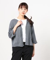 v::room�i���B���[���j�́u�yV::ROOM �z�u�C ���[��/ silk noil cachio jersey  cardigan l/s�i�J�[�f�B�K���j�v