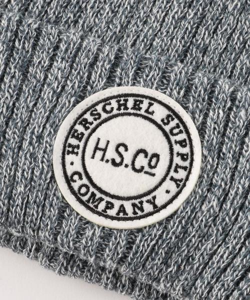 Herschel Supply(ハーシェルサプライ)の「【Herschel(ハーシェル)】 Alpine Youth(ニットキャップ/ビーニー・キッズ・グレー/ネイビー・FREE)」の6枚目の写真