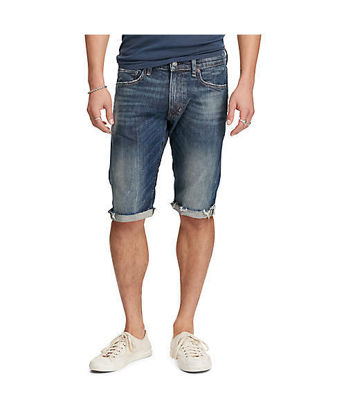 Denim & Supply Ralph Lauren（デニムアンドサプライラルフローレン）の「D&S プロスペクト スリム ショートパンツ（デニムパンツ・メンズ・ブルー系9・30/32/28/36/34）」の5枚目の写真