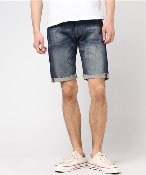 Denim & Supply Ralph Lauren（デニムアンドサプライラルフローレン）の「D&S プロスペクト スリム ショートパンツ（デニムパンツ・メンズ・ブルー系9・30/32/28/36/34）」の6枚目の写真