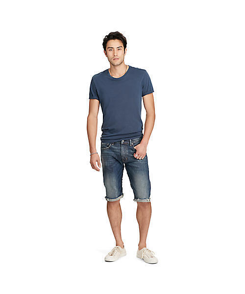 Denim & Supply Ralph Lauren（デニムアンドサプライラルフローレン）の「D&S プロスペクト スリム ショートパンツ（デニムパンツ・メンズ・ブルー系9・30/32/28/36/34）」の2枚目の写真