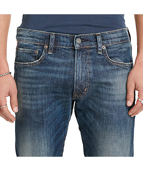 Denim & Supply Ralph Lauren（デニムアンドサプライラルフローレン）の「D&S プロスペクト スリム ショートパンツ（デニムパンツ・メンズ・ブルー系9・30/32/28/36/34）」の4枚目の写真