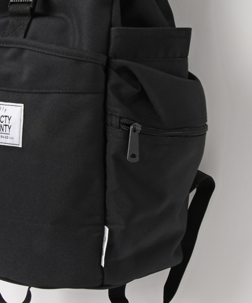 PRODUCTY WARRANTY（プロダクティワランティ）の「【 PRODUCTY WARRANTY 】 プロダクティー シングルバックル バックパック（バックパック/リュック・レディース・ブラック/ネイビー/チャコール/グレー・FREE）」の9枚目の写真