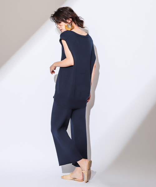 CIAOPANIC（チャオパニック）の「ニットパンツ（その他パンツ・レディース・アイボリー/ブラウン/ネイビー/グレー・FREE）」の18枚目の写真