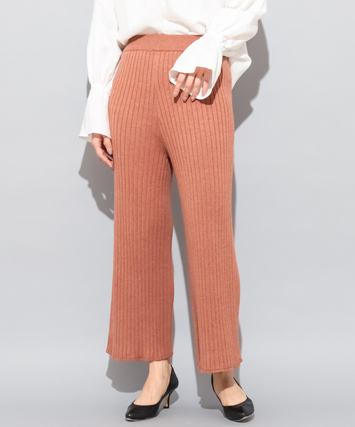 CIAOPANIC（チャオパニック）の「ニットパンツ（その他パンツ・レディース・アイボリー/ブラウン/ネイビー/グレー・FREE）」の10枚目の写真