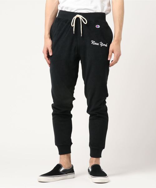 Champion(チャンピオン)の「【Champion/チャンピオン】メンズ キャンパス ロングパンツ(その他パンツ・メンズ・ヘザーグレー/ネイビー/ブラック/ホワイト・MEDIUM/LARGE/X-LARGE)」の2枚目の写真