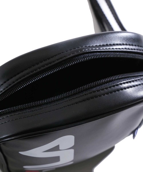 FILA（フィラ）の「∴WEGO/FILA別注ロゴミニショルダーバッグ（ショルダーバッグ・レディース・ホワイト/ブラック/その他1/トリコロール・FREE）」の9枚目の写真