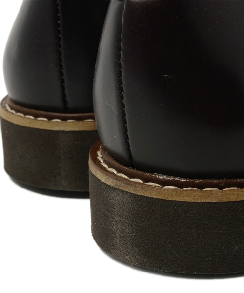 green label relaxing（グリーンレーベルリラクシング）の「GLR プレーントゥ BLUCHER オックスフォード シューズ（ドレスシューズ・メンズ・ブラック/ダークブラウン・40/41/42/43）」の9枚目の写真