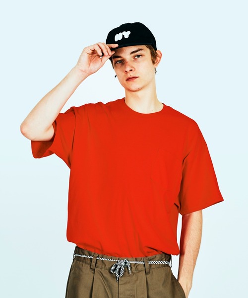 C.E.L.STORE（セルストア）の「【ZOZOTOWN限定】GILDAN/ギルダン 6OZ S/S POCKET TEE（Tシャツ/カットソー・メンズ・ホワイト/レッド/ライトグレー/マルーン/ネイビー/ヘザーグレー/ライトブルー/ブラック/イエロー/オレンジ/グリーン系その他2・MEDIUM/X-LARGE/LARGE/SMALL）」の9枚目の写真