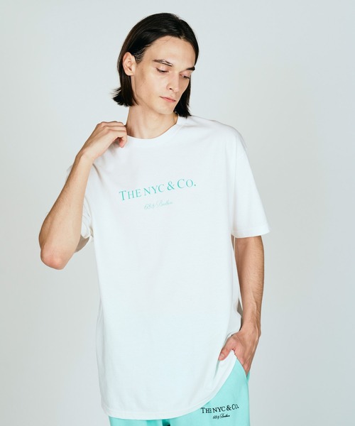 68&brothers(シックスティエイトアンドブラザーズ)の「68&BROTHERS / "THE NYC & CO" PRINT TEE(Tシャツ/カットソー・メンズ・ホワイト/レッド/アクア/マルーン/ネイビー/ヘザーグレー/ライトブルー/ブラック/イエロー/オレンジ/グリーン系その他2・MEDIUM/X-LARGE/LARGE/SMALL)」の2枚目の写真