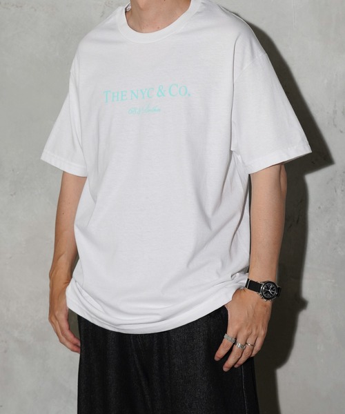 68&brothers(シックスティエイトアンドブラザーズ)の「68&BROTHERS / "THE NYC & CO" PRINT TEE(Tシャツ/カットソー・メンズ・ホワイト/レッド/アクア/マルーン/ネイビー/ヘザーグレー/ライトブルー/ブラック/イエロー/オレンジ/グリーン系その他2・MEDIUM/X-LARGE/LARGE/SMALL)」の20枚目の写真