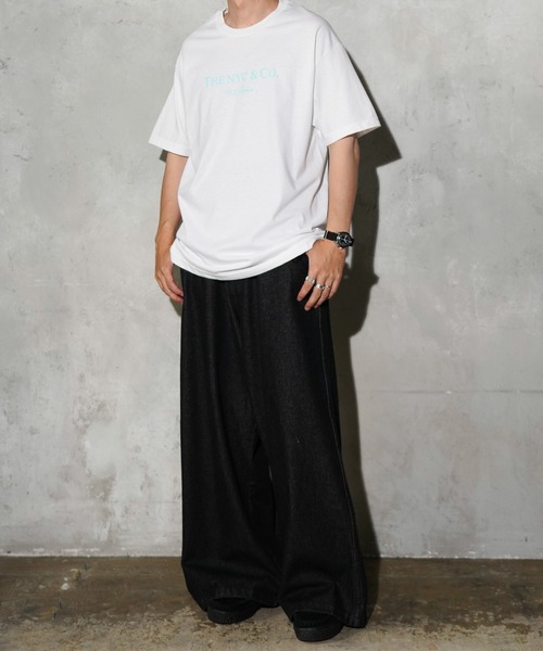 68&brothers(シックスティエイトアンドブラザーズ)の「68&BROTHERS / "THE NYC & CO" PRINT TEE(Tシャツ/カットソー・メンズ・ホワイト/レッド/アクア/マルーン/ネイビー/ヘザーグレー/ライトブルー/ブラック/イエロー/オレンジ/グリーン系その他2・MEDIUM/X-LARGE/LARGE/SMALL)」の19枚目の写真