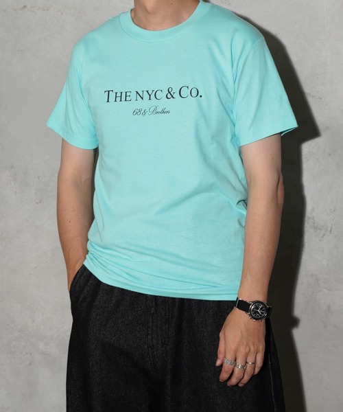 68&brothers(シックスティエイトアンドブラザーズ)の「68&BROTHERS / "THE NYC & CO" PRINT TEE(Tシャツ/カットソー・メンズ・ホワイト/レッド/アクア/マルーン/ネイビー/ヘザーグレー/ライトブルー/ブラック/イエロー/オレンジ/グリーン系その他2・MEDIUM/X-LARGE/LARGE/SMALL)」の18枚目の写真