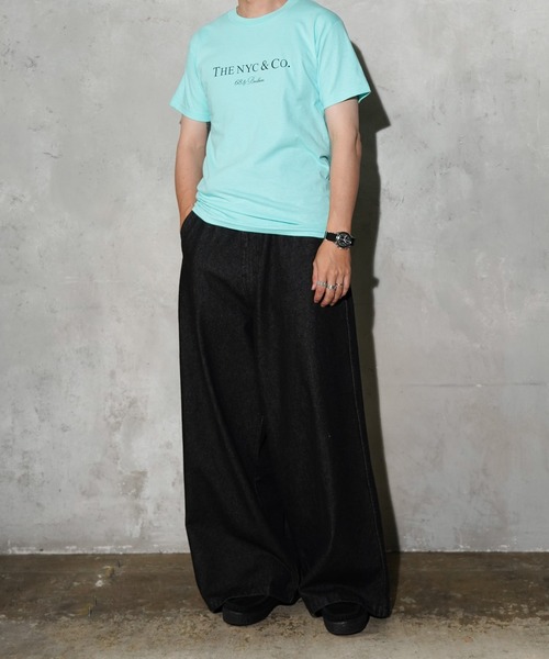 68&brothers(シックスティエイトアンドブラザーズ)の「68&BROTHERS / "THE NYC & CO" PRINT TEE(Tシャツ/カットソー・メンズ・ホワイト/レッド/アクア/マルーン/ネイビー/ヘザーグレー/ライトブルー/ブラック/イエロー/オレンジ/グリーン系その他2・MEDIUM/X-LARGE/LARGE/SMALL)」の17枚目の写真