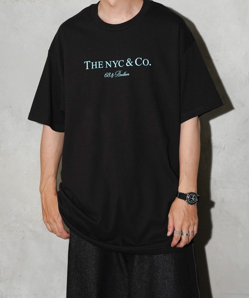 68&brothers(シックスティエイトアンドブラザーズ)の「68&BROTHERS / "THE NYC & CO" PRINT TEE(Tシャツ/カットソー・メンズ・ホワイト/レッド/アクア/マルーン/ネイビー/ヘザーグレー/ライトブルー/ブラック/イエロー/オレンジ/グリーン系その他2・MEDIUM/X-LARGE/LARGE/SMALL)」の16枚目の写真