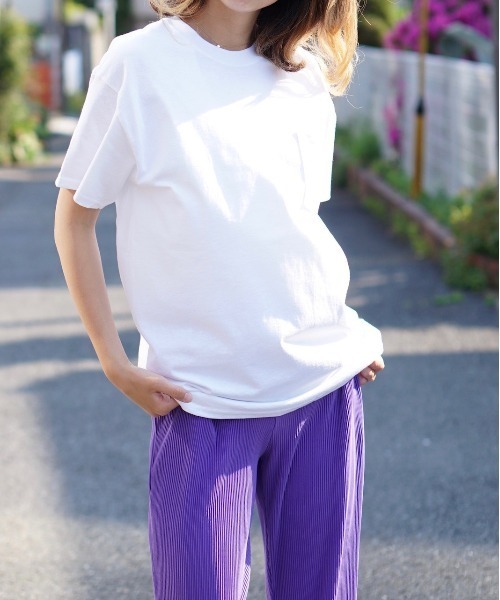 C.E.L.STORE（セルストア）の「【ZOZOTOWN限定】GILDAN/ギルダン 6OZ S/S POCKET TEE（Tシャツ/カットソー・メンズ・ホワイト/レッド/ライトグレー/マルーン/ネイビー/ヘザーグレー/ライトブルー/ブラック/イエロー/オレンジ/グリーン系その他2・MEDIUM/X-LARGE/LARGE/SMALL）」の14枚目の写真