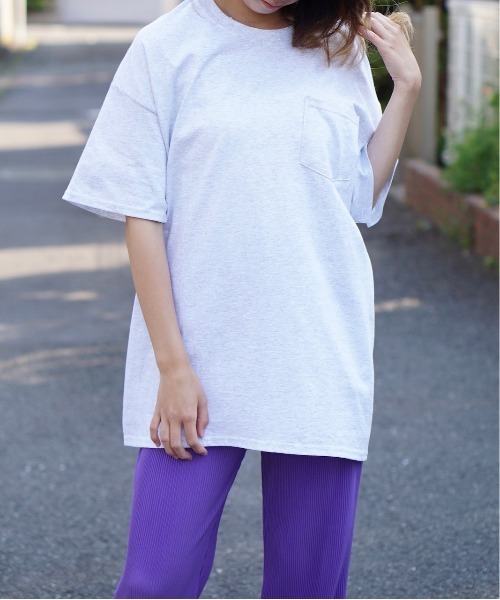C.E.L.STORE（セルストア）の「【ZOZOTOWN限定】GILDAN/ギルダン 6OZ S/S POCKET TEE（Tシャツ/カットソー・メンズ・ホワイト/レッド/ライトグレー/マルーン/ネイビー/ヘザーグレー/ライトブルー/ブラック/イエロー/オレンジ/グリーン系その他2・MEDIUM/X-LARGE/LARGE/SMALL）」の22枚目の写真