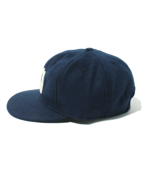 SHIPS（シップス）の「EBBETS FIELD: ウール 6 パネル キャップ（キャップ・メンズ・ネイビー・ONE SIZE）」の2枚目の写真