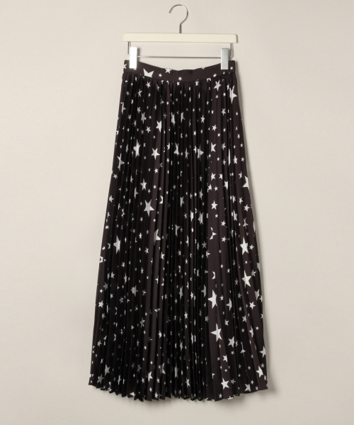 LOWRYS FARM(ローリーズファーム)の「ホシプリーツマキシスカート 806339(スカート・レディース・ブラック/ブルー・MEDIUM/LARGE)」の1枚目の写真