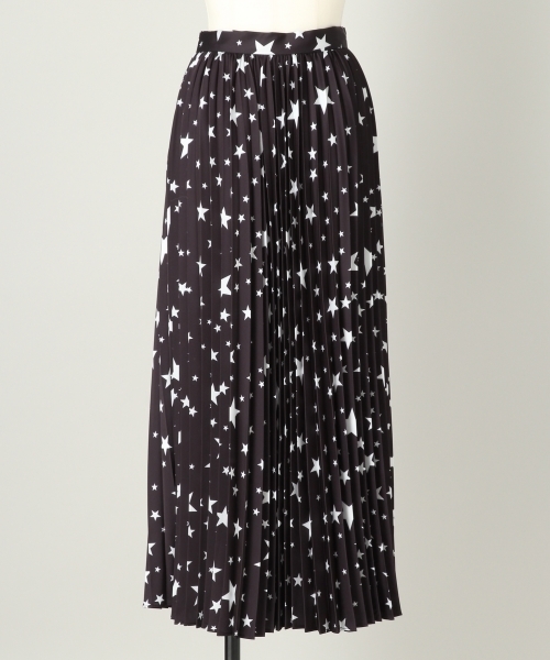 LOWRYS FARM(ローリーズファーム)の「ホシプリーツマキシスカート 806339(スカート・レディース・ブラック/ブルー・MEDIUM/LARGE)」の5枚目の写真