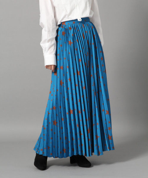 LOWRYS FARM(ローリーズファーム)の「ホシプリーツマキシスカート 806339(スカート・レディース・ブラック/ブルー・MEDIUM/LARGE)」の13枚目の写真