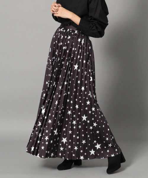 LOWRYS FARM(ローリーズファーム)の「ホシプリーツマキシスカート 806339(スカート・レディース・ブラック/ブルー・MEDIUM/LARGE)」の11枚目の写真