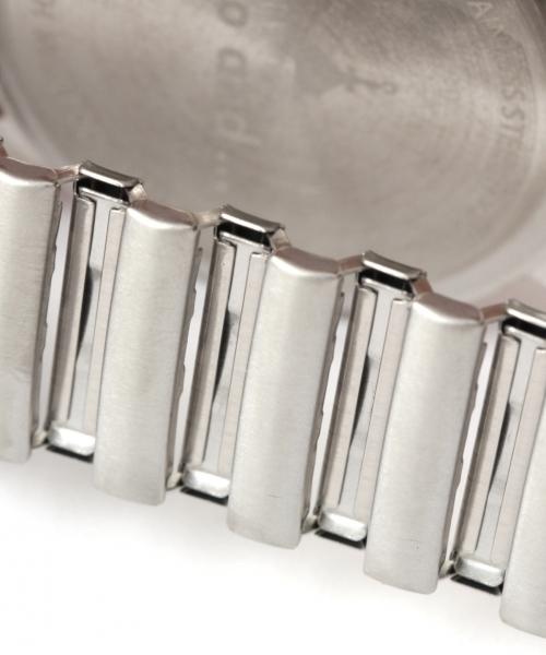 niko and...(ニコアンド)の「シルバージャバラウォッチ(アナログ腕時計・レディース・ホワイト/ブラック・0)」の5枚目の写真