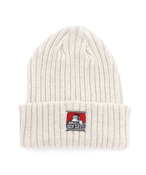 BEN DAVIS（ベンデイビス）の「《BEN DAVIS》定番 cotton KNIT CAP/ベンデイビス コットンニットキャップ（ニットキャップ/ビーニー・メンズ・エメラルド/ヘザーグレー/ワインレッド/マスタード/ダークブルー/ライトイエロー/ヘザーチャコール/ライトグリーン/ブルー/オレンジ/ブラック/ダークグリーン/ネイビー/ベージュ系その他/ピンク/レッド/ホワイト/ライム/ダークネイビー/オレンジ系その他/ライトグレー/パープル系その他/スミクロ/ブルー系その他/パープル系その他2/カーキ/オートミール/アッシュグレー/ブラウン系その他/パープル/ベージュ/ライトパープル/イエロー系その他/コーラルピンク/モカ/サックスブルー/ライトピンク/グリーン系その他/ブルー系その他2・FREE）」の11枚目の写真