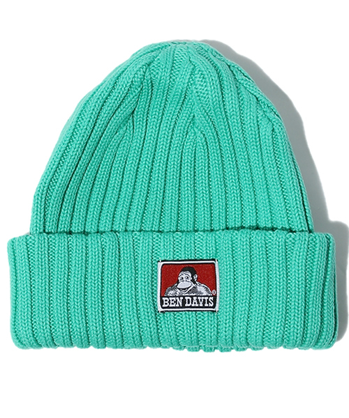 BEN DAVIS（ベンデイビス）の「《BEN DAVIS》定番 cotton KNIT CAP/ベンデイビス コットンニットキャップ（ニットキャップ/ビーニー・メンズ・エメラルド/ヘザーグレー/ワインレッド/マスタード/ダークブルー/ライトイエロー/ヘザーチャコール/ライトグリーン/ブルー/オレンジ/ブラック/ダークグリーン/ネイビー/ベージュ系その他/ピンク/レッド/ホワイト/ライム/ダークネイビー/オレンジ系その他/ライトグレー/パープル系その他/スミクロ/ブルー系その他/パープル系その他2/カーキ/オートミール/アッシュグレー/ブラウン系その他/パープル/ベージュ/ライトパープル/イエロー系その他/コーラルピンク/モカ/サックスブルー/ライトピンク/グリーン系その他/ブルー系その他2・FREE）」の17枚目の写真