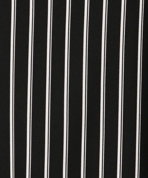 NARACAMICIE（ナラカミーチェ）の「ソフトストレッチジョーゼットフリル袖ブラウス（シャツ/ブラウス・レディース・ブラック/ネイビー/ホワイト・MEDIUM/LARGE/SMALL）」の11枚目の写真