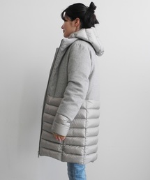 HELIOPOLE（エリオポール）の「JAN MAYEN ウールナイロン切替ダウン