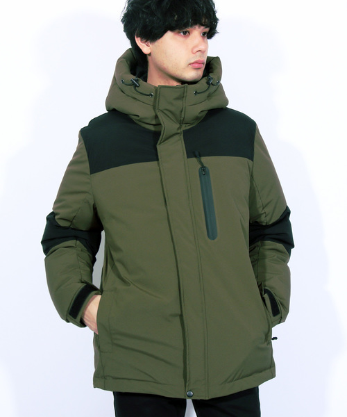 ８(eight)（エイト）の「マウンテンジャケット ブルゾン マンパー（マウンテンパーカー・メンズ・ブラック/ネイビー/レッド/オリーブ/イエロー/ウッドランド・MEDIUM/LARGE/X-LARGE）」の3枚目の写真