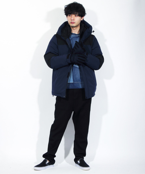 ８(eight)（エイト）の「マウンテンジャケット ブルゾン マンパー（マウンテンパーカー・メンズ・ブラック/ネイビー/レッド/オリーブ/イエロー/ウッドランド・MEDIUM/LARGE/X-LARGE）」の11枚目の写真