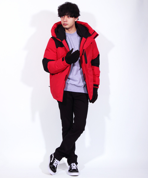 ８(eight)（エイト）の「マウンテンジャケット ブルゾン マンパー（マウンテンパーカー・メンズ・ブラック/ネイビー/レッド/オリーブ/イエロー/ウッドランド・MEDIUM/LARGE/X-LARGE）」の15枚目の写真