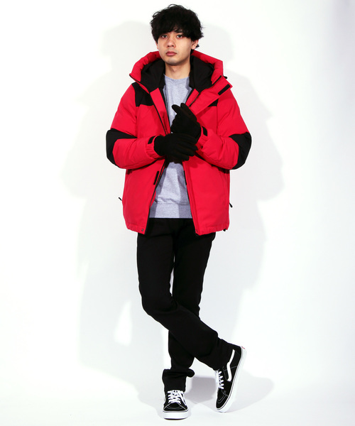 ８(eight)（エイト）の「マウンテンジャケット ブルゾン マンパー（マウンテンパーカー・メンズ・ブラック/ネイビー/レッド/オリーブ/イエロー/ウッドランド・MEDIUM/LARGE/X-LARGE）」の16枚目の写真