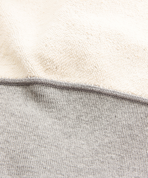 LOOPWHEELER（ループウィラー）の「LOOPWHEELER×BEAMS PLUS / 別注 スリムジップパーカー（パーカー・メンズ・ネイビー/ライトグレー/ナチュラル・MEDIUM/SMALL/X-LARGE/LARGE）」の22枚目の写真