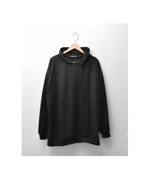 MinoriTY（マイノリティ）の「オーバーサイズシルエット ルーズ プルパーカー（パーカー・メンズ・ブラック/ベージュ/ネイビー/モカ/ワイン・M/L）」の20枚目の写真
