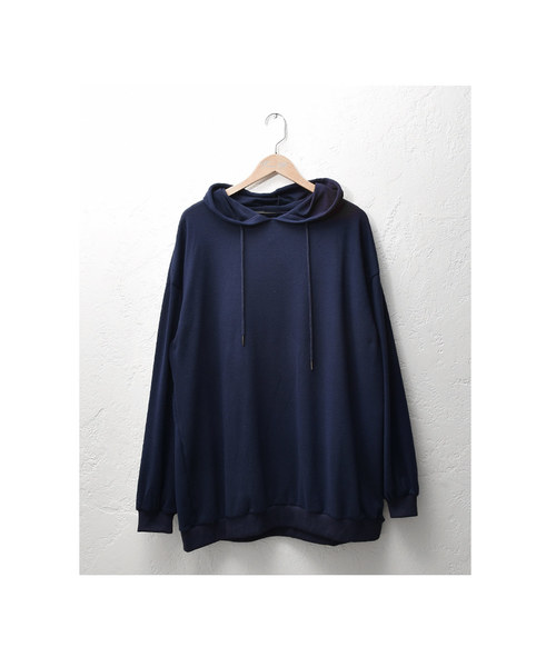 MinoriTY（マイノリティ）の「オーバーサイズシルエット ルーズ プルパーカー（パーカー・メンズ・ブラック/ベージュ/ネイビー/モカ/ワイン・M/L）」の19枚目の写真