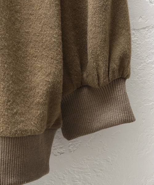 MinoriTY（マイノリティ）の「オーバーサイズシルエット ルーズ プルパーカー（パーカー・メンズ・ブラック/ベージュ/ネイビー/モカ/ワイン・M/L）」の15枚目の写真