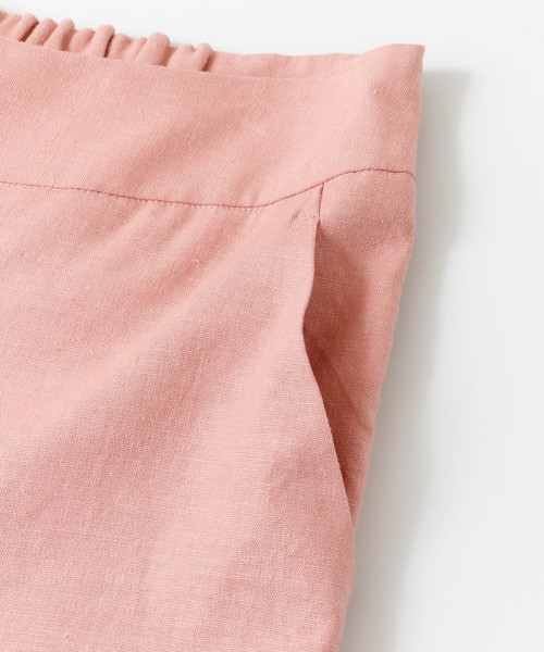 URBAN RESEARCH Sonny Label（アーバンリサーチサニーレーベル）の「麻混クロップドバギーパンツ（その他パンツ・レディース・ピンク/ベージュ/ネイビー・FREE）」の16枚目の写真