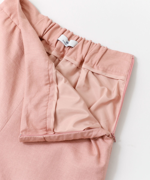 URBAN RESEARCH Sonny Label（アーバンリサーチサニーレーベル）の「麻混クロップドバギーパンツ（その他パンツ・レディース・ピンク/ベージュ/ネイビー・FREE）」の10枚目の写真